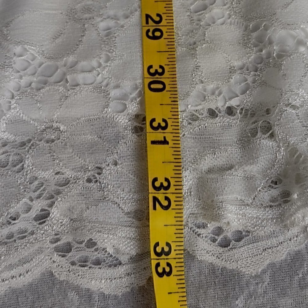 Speechless Women's Eggshell Lace Bodycon Dress with Back Zipper Size 7 (NWT) - Picture 12 of 16
